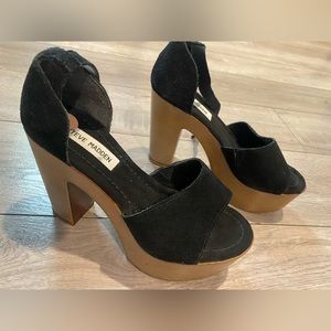 Steve Madden Women’s black heels size 7 1/2